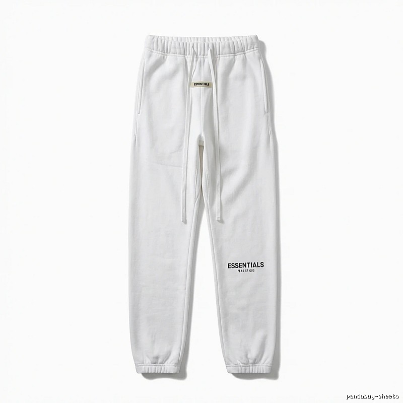 ESSENTIALS Simple Style White Sweatpants