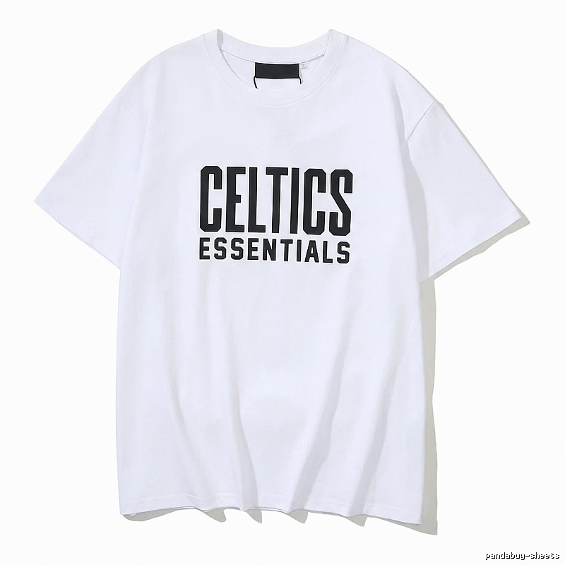 ESSENTIALS Simple Style White T-shirt