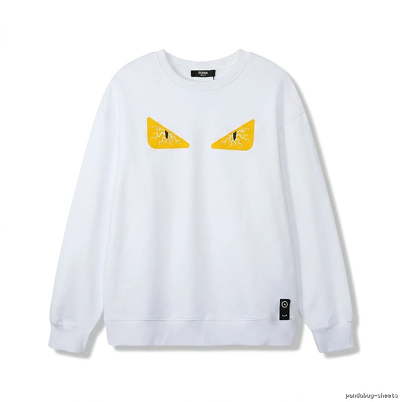 Fendi Little Monster White Sweatshirt