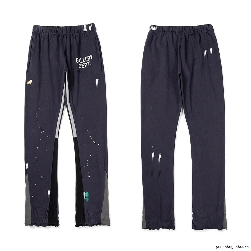 Gallery Dept Graffiti Style Black Pants