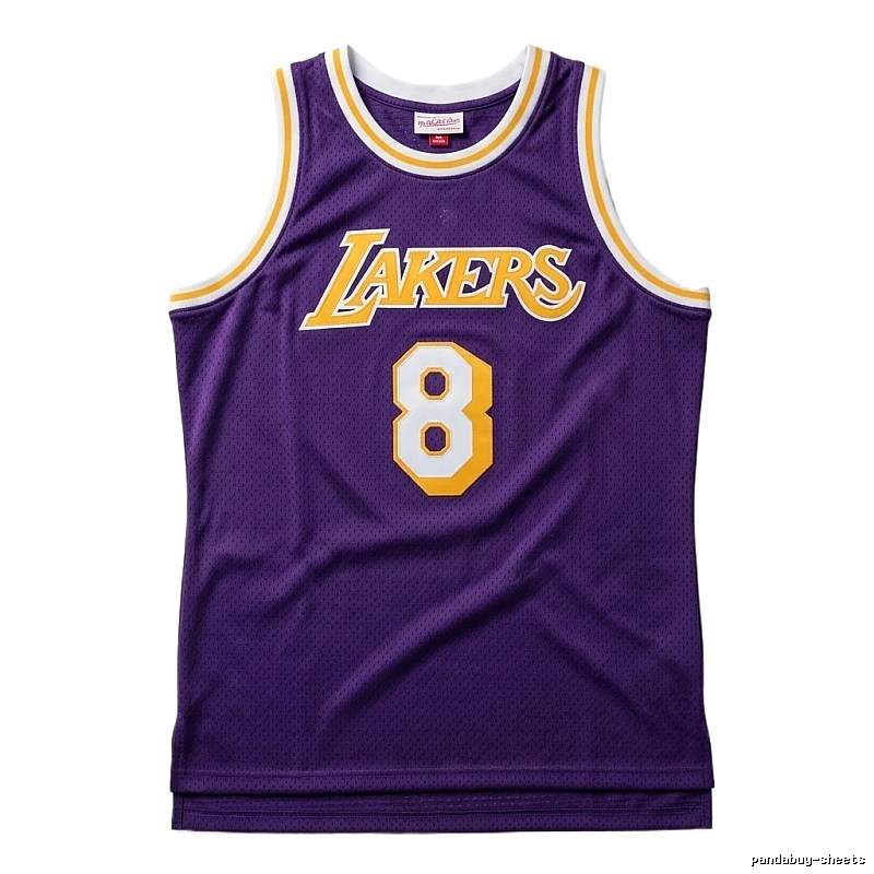 Kobe Lakers retro basketball uniforms