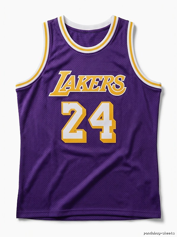 Kobe Lakers retro-style jerseys