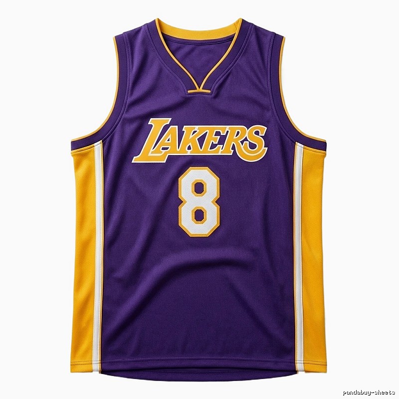Kobe Lakers retro-style jerseys
