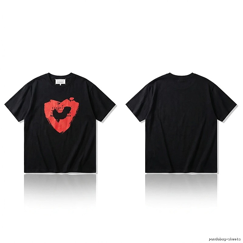 Maison Margiela Love Cool Black T-shirt