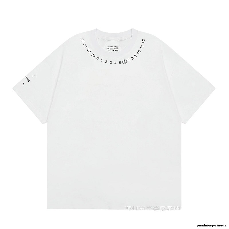 Maison Margiela MM6 High Street Style White T-Shirt