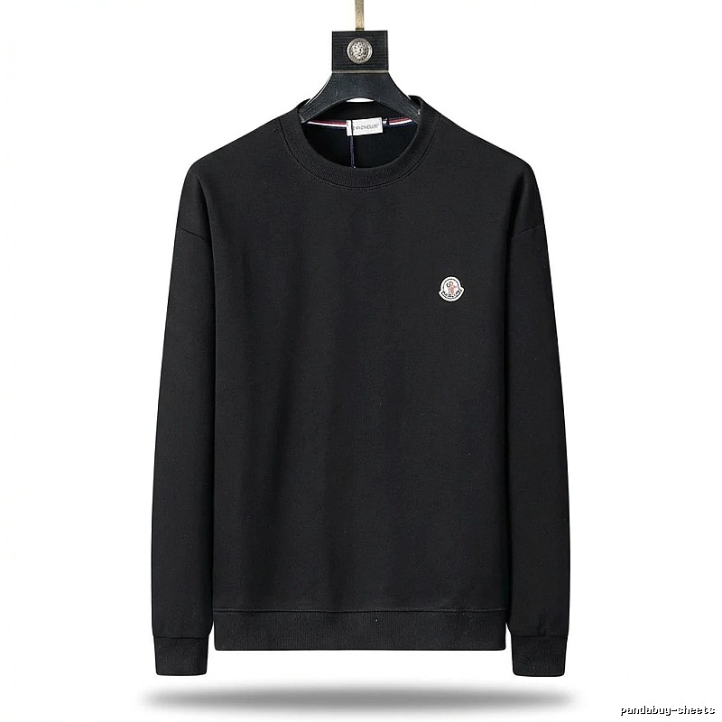 Moncler classic simple black sweatshirt
