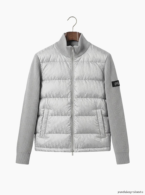 Moncler Silver Grey Trendy and Cool Down Jacket