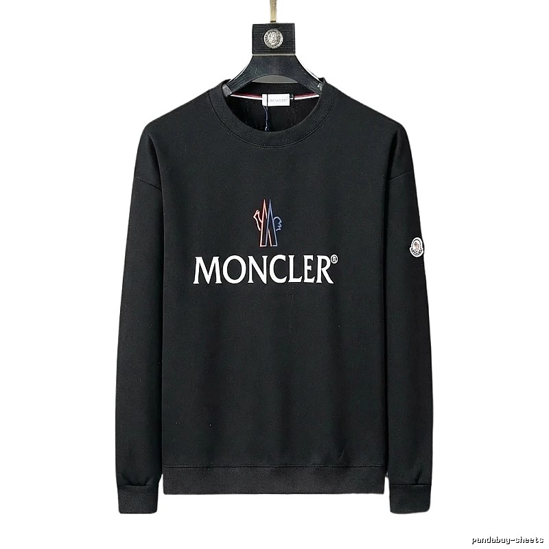 Moncler simple and fashionable black sweatshirt