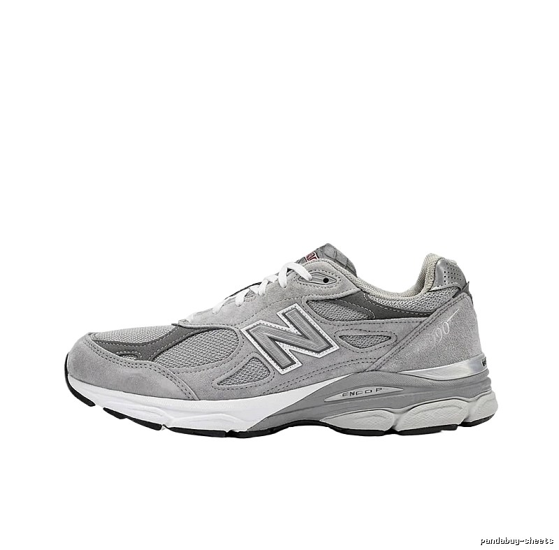 New Balance 990 series retro-style grey shoes