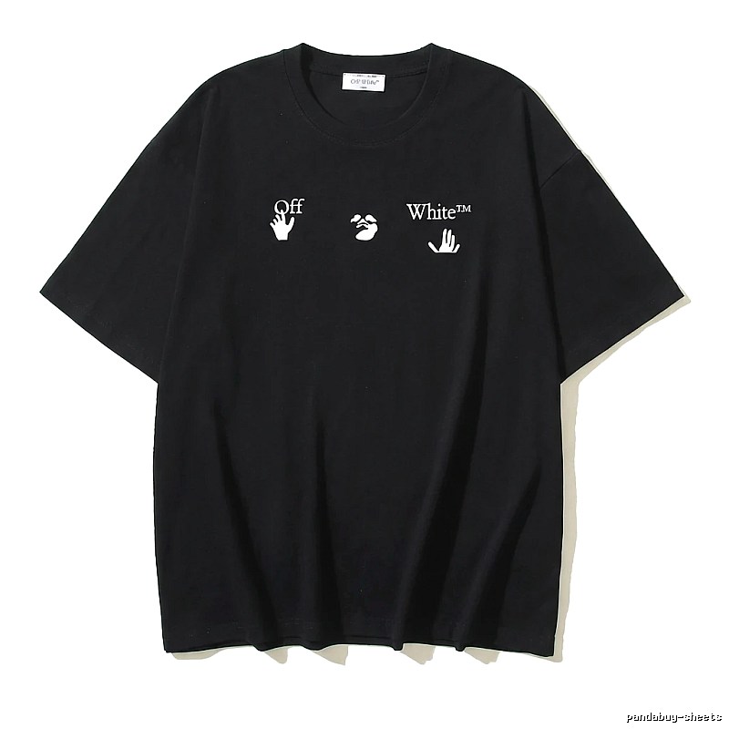 Off-White Gesture Print Style T-shirt