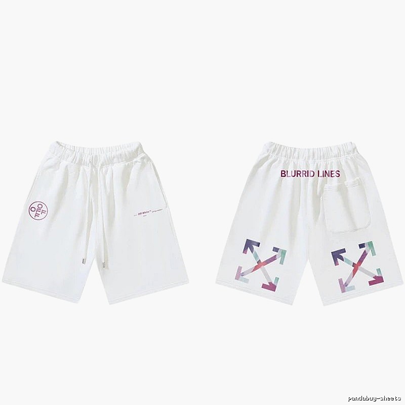 Off-White Style 026 Trendy Brand White Shorts