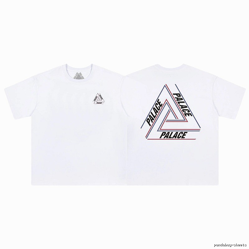 Palace Classic Triangle Street Style White T-shirt