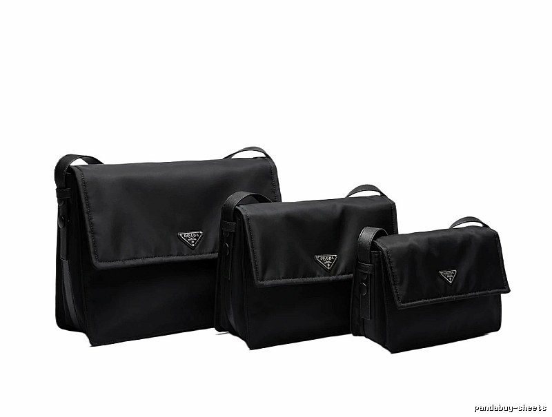Prada cini Cool Handsome Style Black Bag