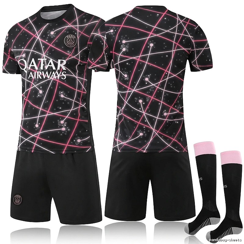 PSG Starry Sky Style Black Jersey