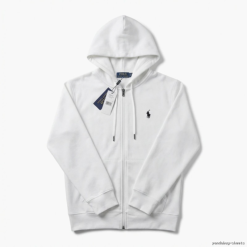 Ralph Lauren basic casual white sweatshirt