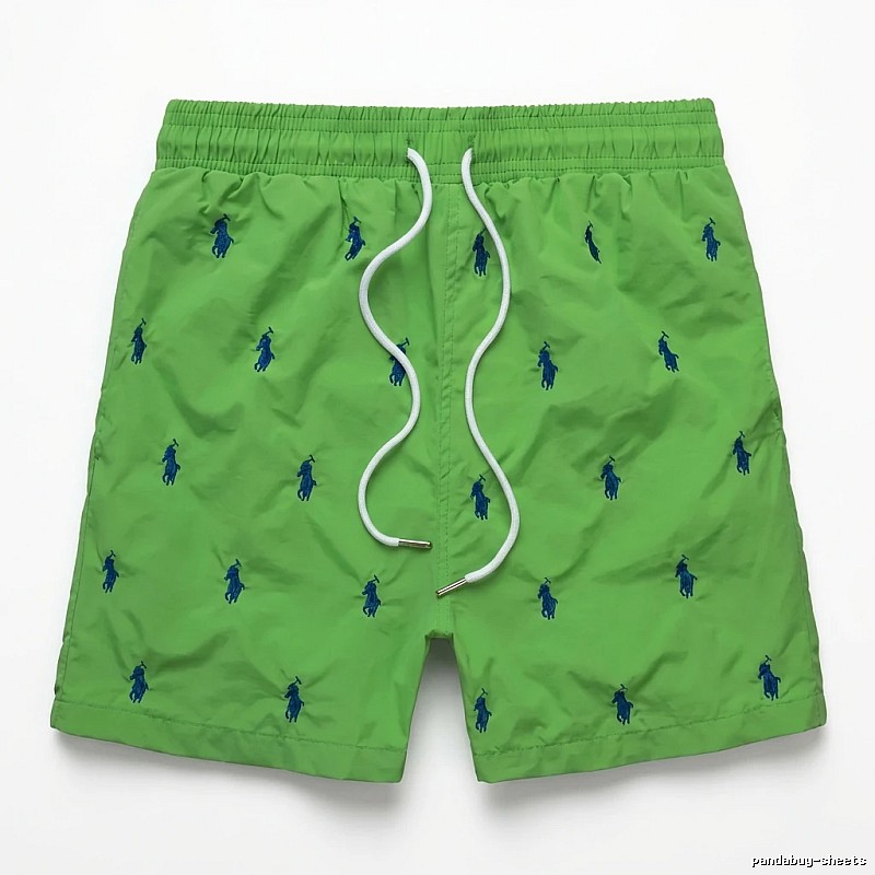 Ralph Lauren green printed shorts