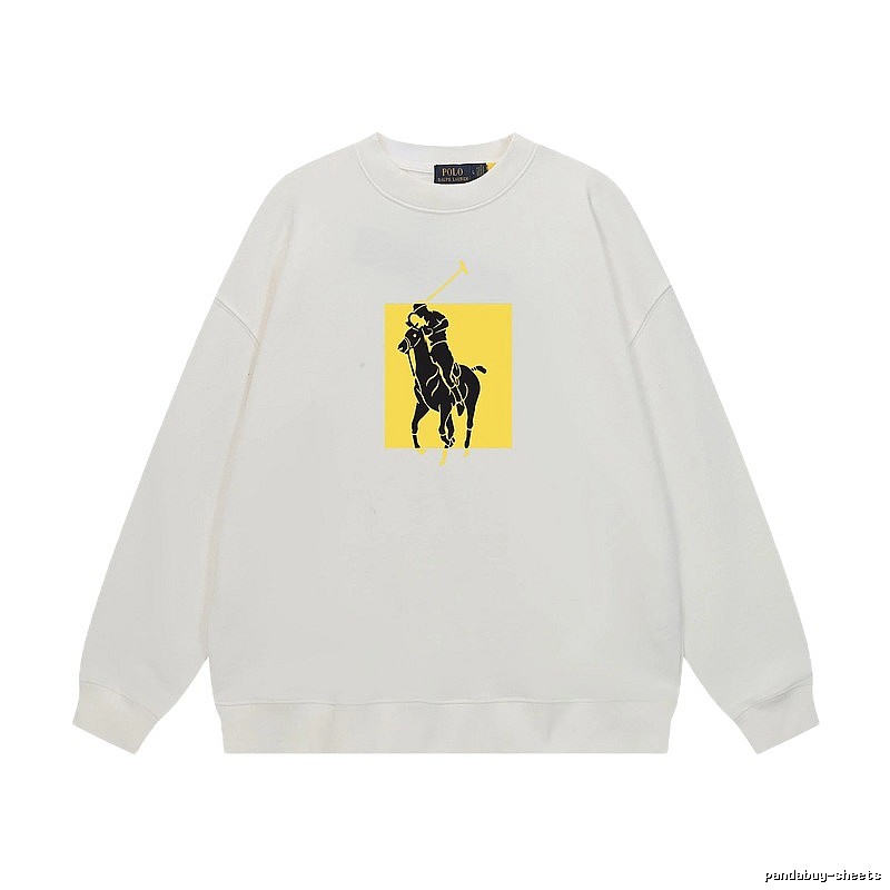 Ralph Lauren Polo Classic White Sweatshirt