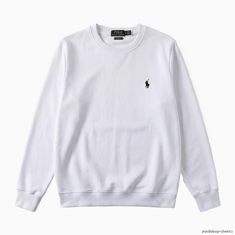 Ralph Lauren Polo Simple White Sweatshirt
