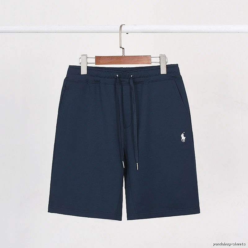 Ralph Lauren Streetwear Sweat shorts Gray Drawstring Small with Logo Accent