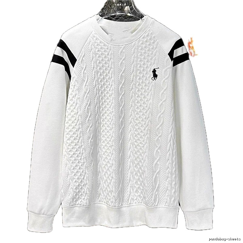 Ralph Lauren's classic white sweater