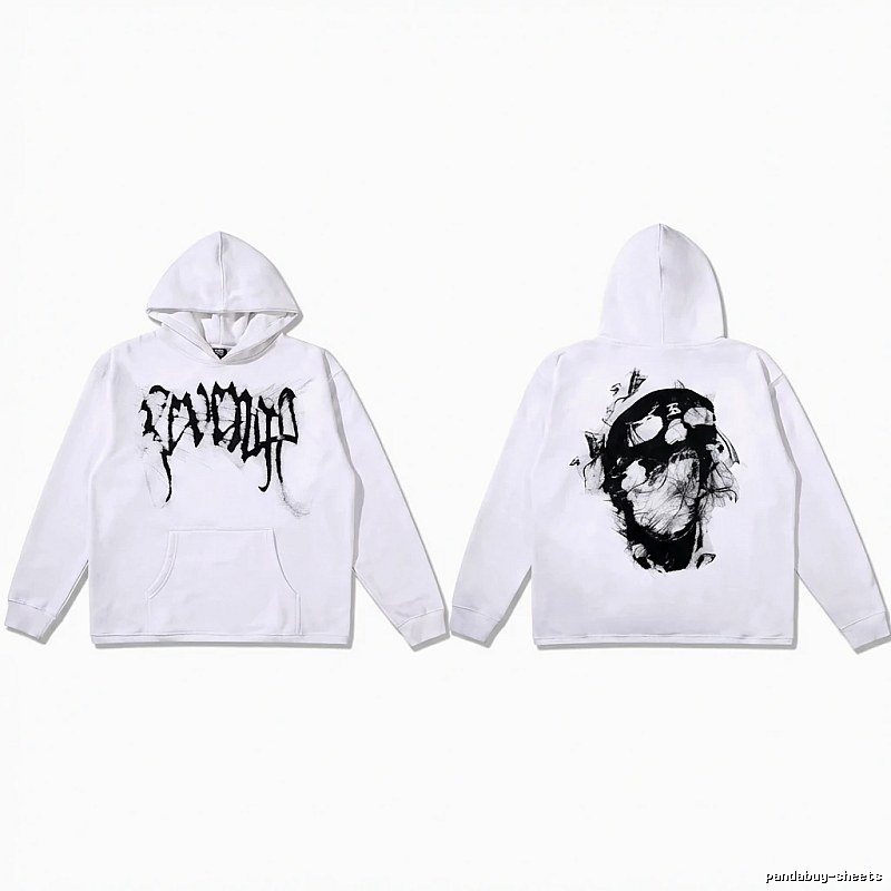 Revenge dark - style white hoodie