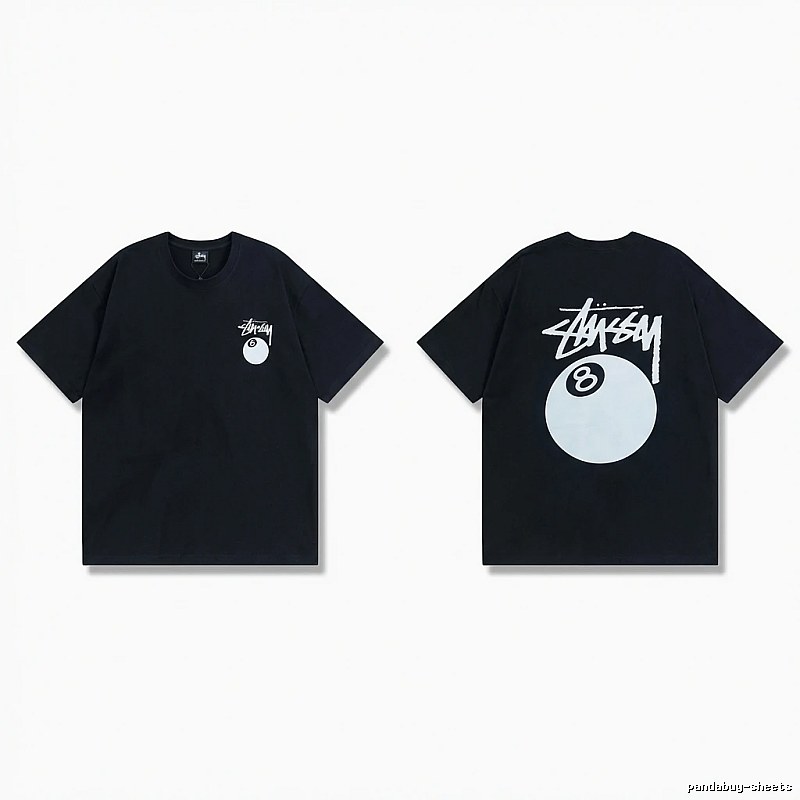 Stussy 8-Ball Series Black T-shirt