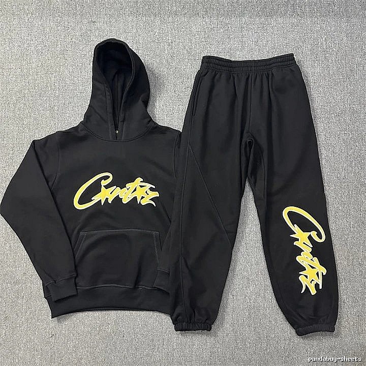 Stussy Black Tracksuit Set Bold Graphic Logo