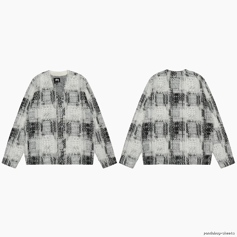 Stussy Gray Swirl Graphic SweatShirt Gift Ready