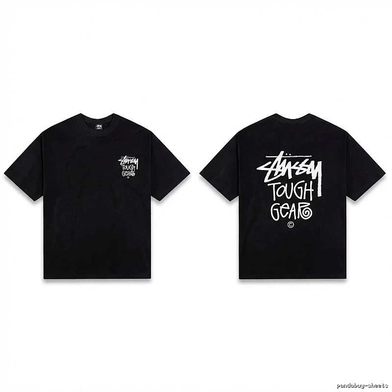 Stussy trendy and cool style black T-shirt