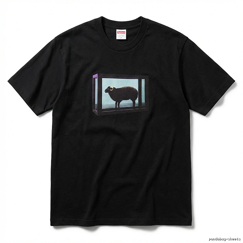 Supreme Art Style Black T-shirt