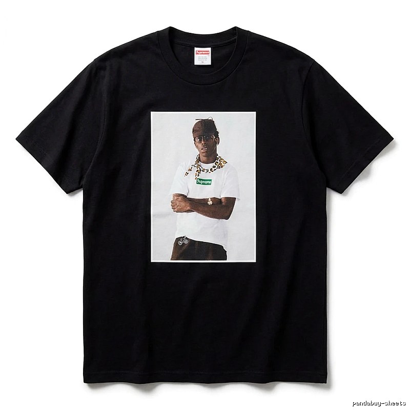 Supreme Portrait Style Black T-shirt