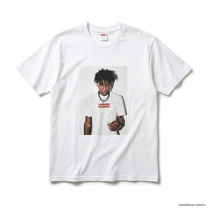 Supreme Portrait Style White T-shirt