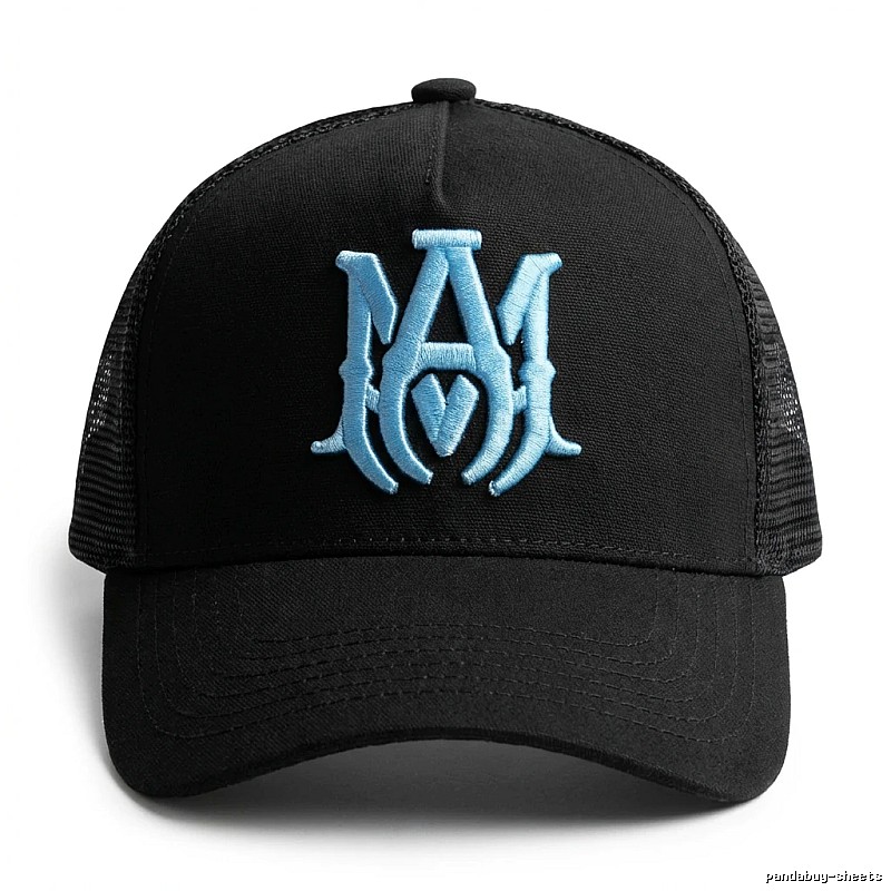 The classic black baseball cap of AMIRI.