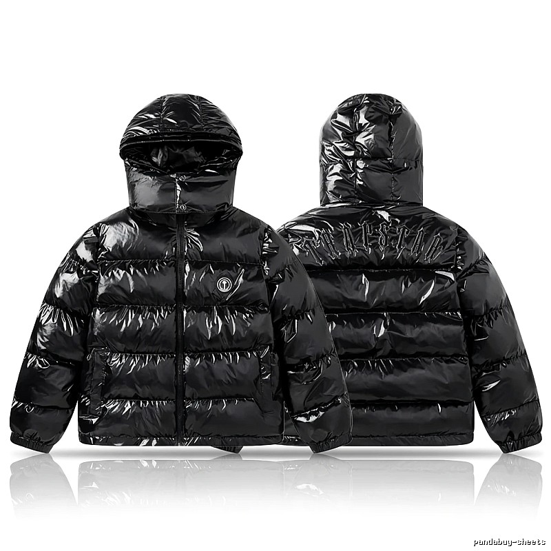 Trapstar Trendy Glossy Black Down Jacket