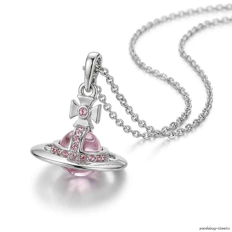 Vivienne Westwood Saturn series silver necklace